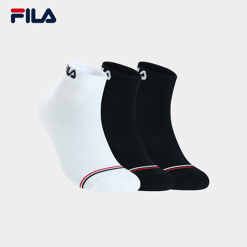 FILA斐乐袜子套装休闲夏季透气时尚训练舒适跑步低腰男子运动袜