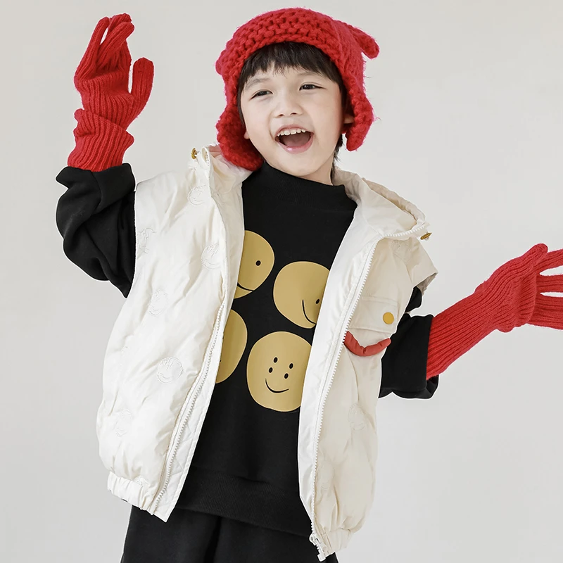 【2025清】oddtail男童时尚羽绒马甲冬季QG1257