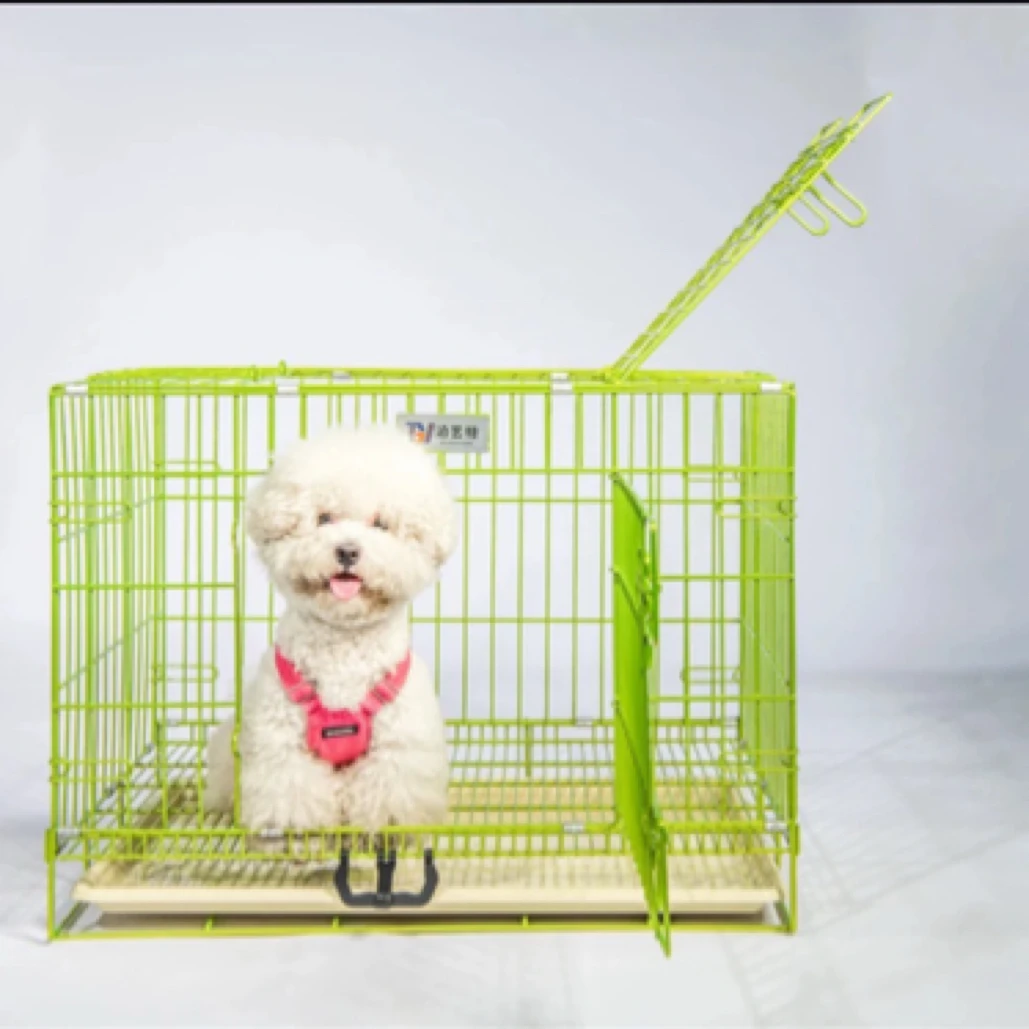 折叠纳米方钢宠物笼耐磨防锈中小型犬室内狗笼