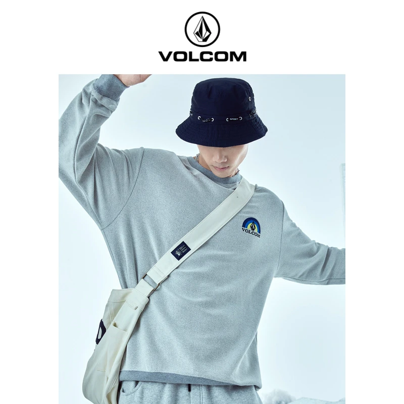 VOLCOM钻石圆领套头卫衣户外休闲运动百搭春季新款 DR VA221RM002