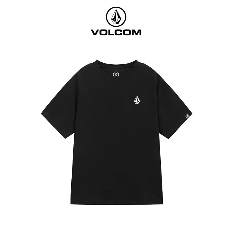 VOLCOM钻石户外休闲运动夏季日常休闲T恤三色夏日印花T恤AD322328