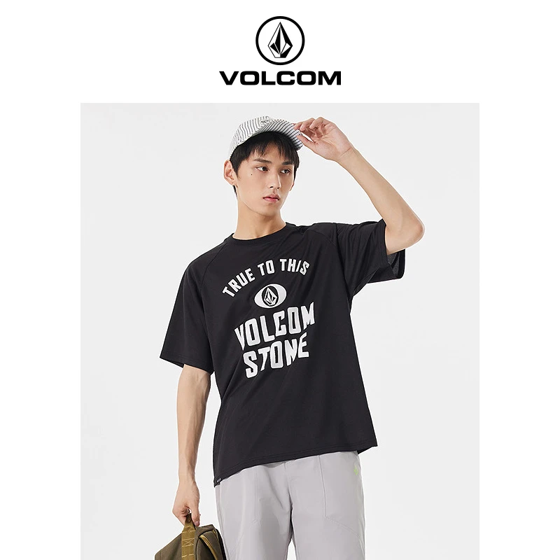 VOLCOM钻石男装户外品牌简约休闲T恤短袖衬衫上衣潮A1322336 DR