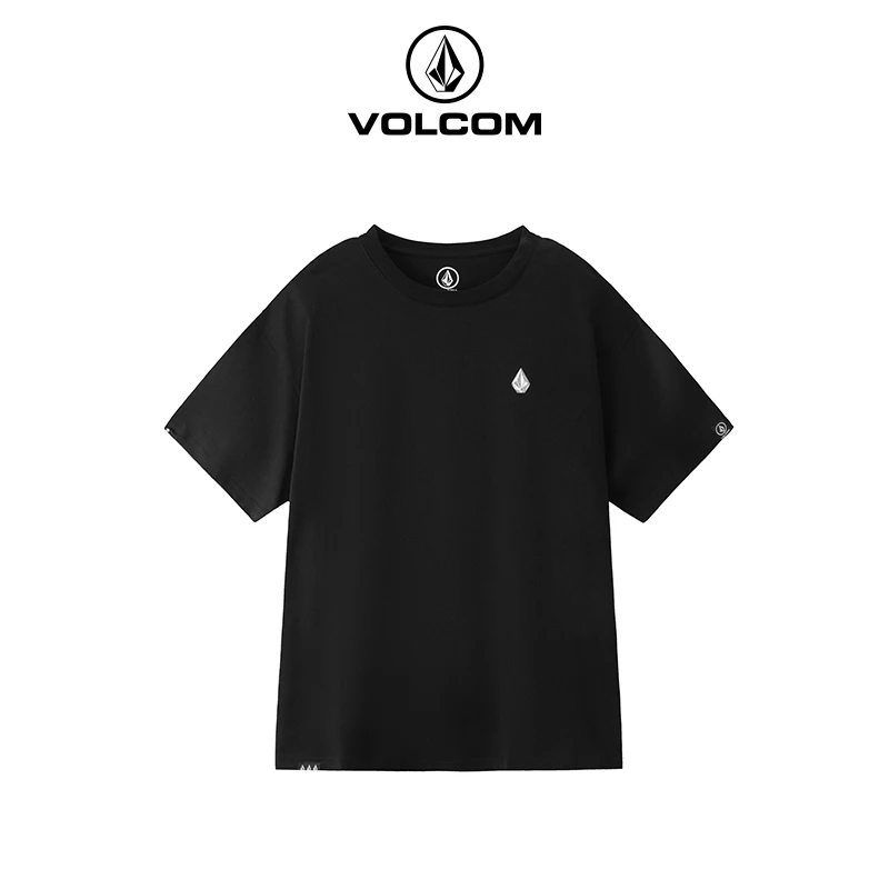 VOLCOM钻石男装户外运动日常休闲T恤2023短袖t圆领上衣潮AD322308