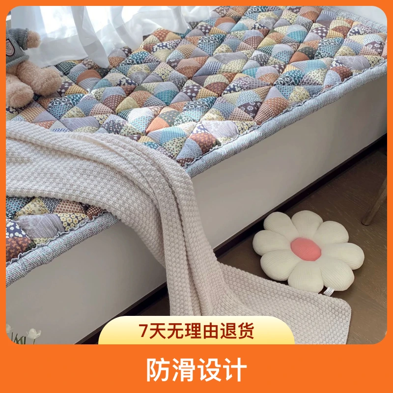 【外贸】全棉纯手工椅子坐垫防滑双面夹棉加厚柔软可拆洗多功能ZD