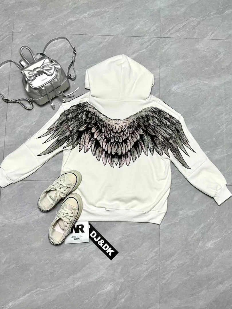 真真欧货【翅膀卫衣女装潮牌设计师款】26910
