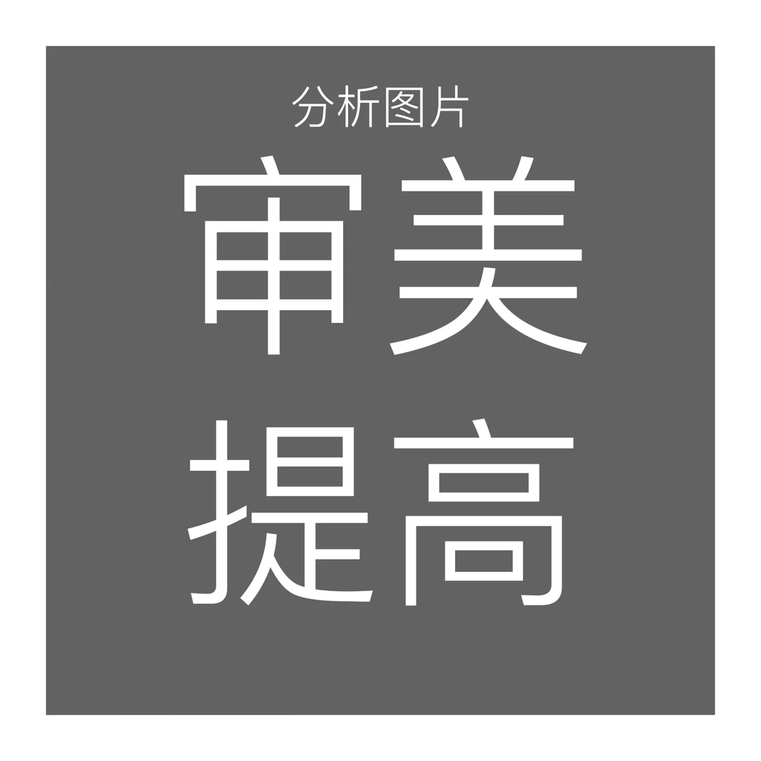 分析图片与审美提高