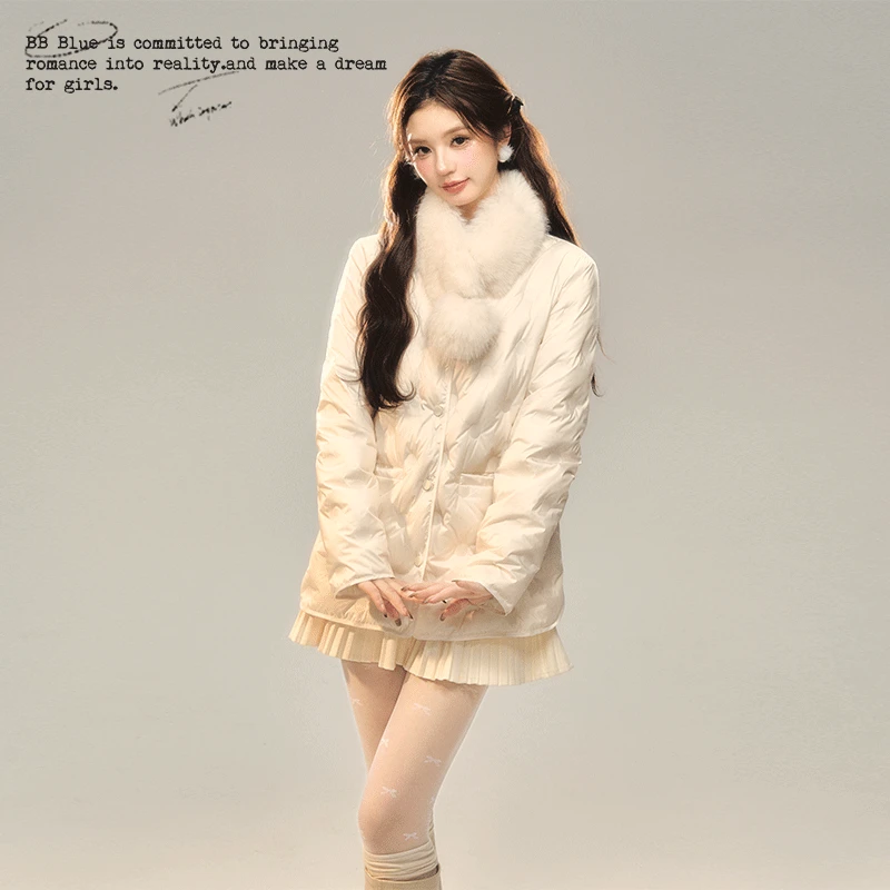 BB BLUE 原创设计 90白鸭鸭内胆可外穿