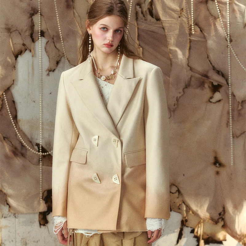 BB BLUE 原创款式 渐变西装