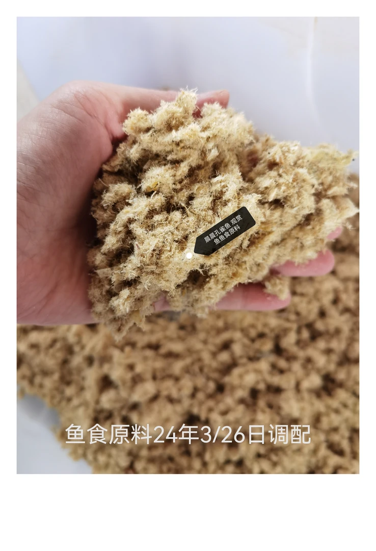 鱼厂自用孔雀鱼饲料斗鱼饲料鱼食高蛋白小型鱼粮金鱼热带鱼优质