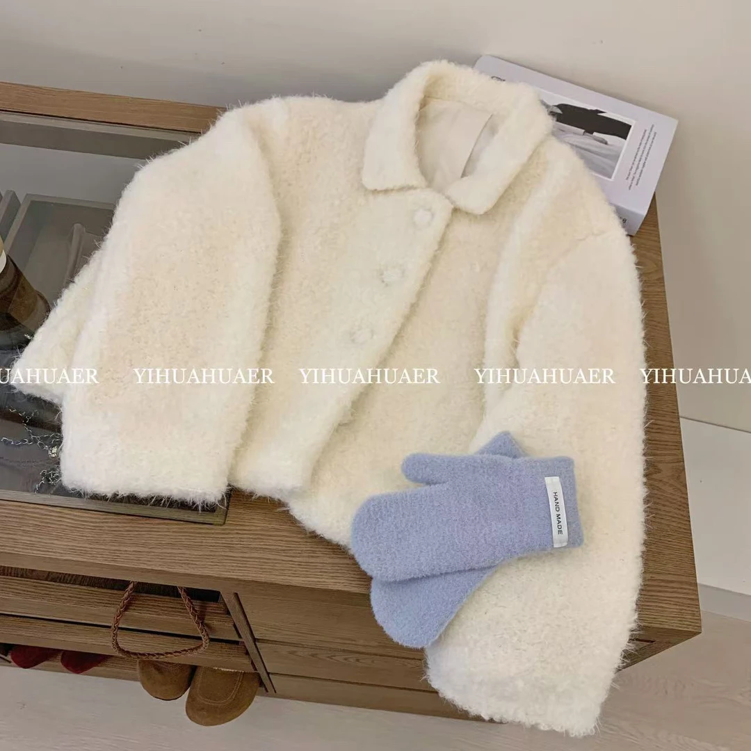 BHH-9768韩国原单东大门保暖外套棉服气质时尚百搭韩版翻领外套