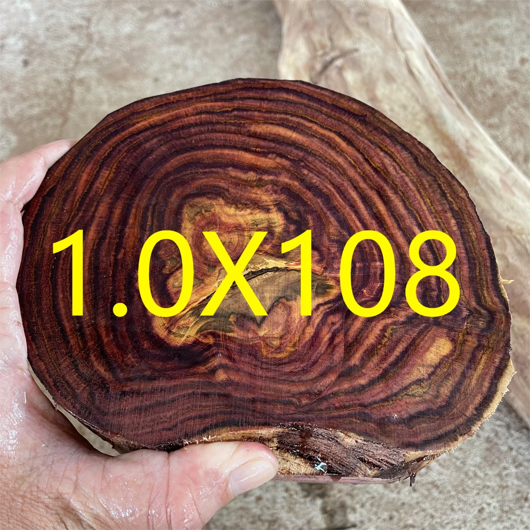 海南黄花梨紫油梨定制1.0X108颗手串 所见即所得