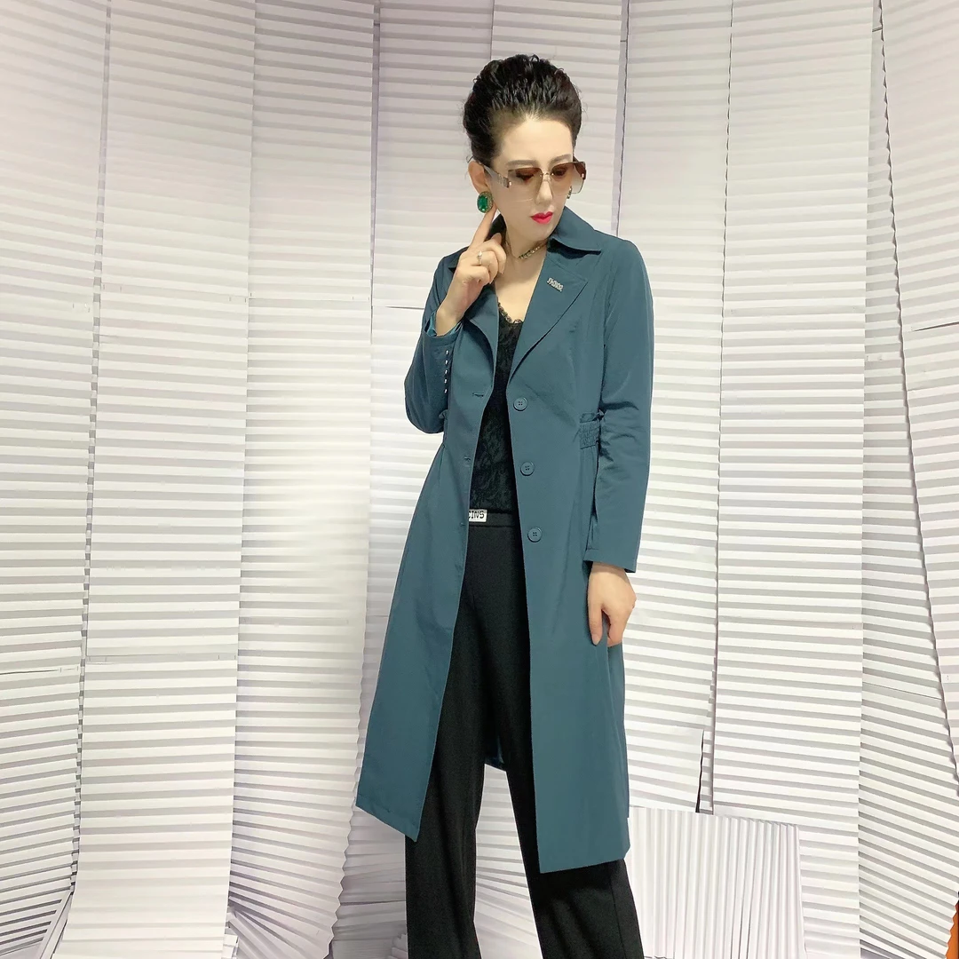【品牌YOUXUAN幽炫】气质中长款外套2006