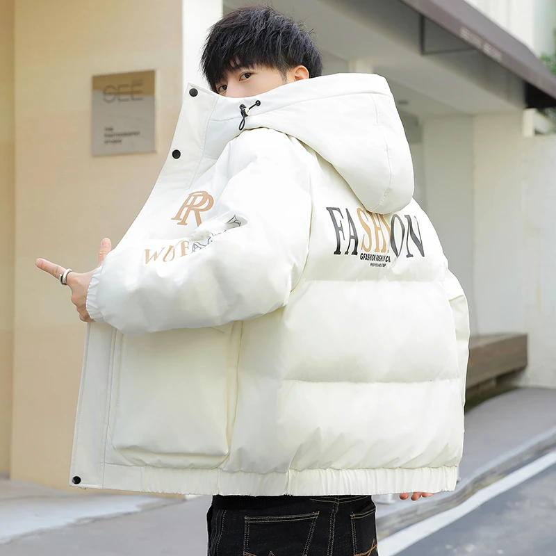 棉衣男冬季外套加厚男袄宽松连帽青年潮流棉服男装韩版保暖冲锋衣