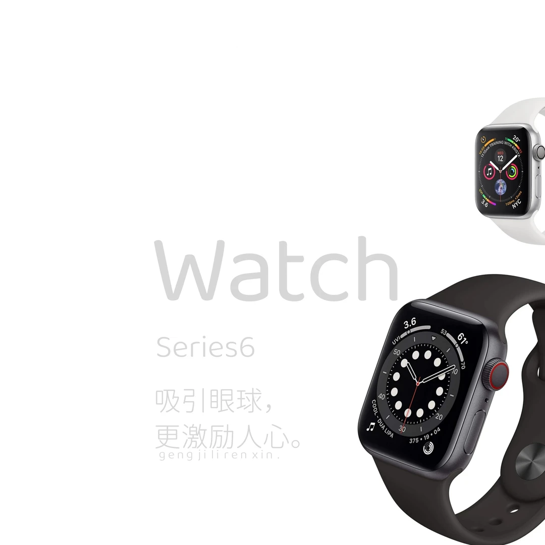 8新 Apple/苹果 Apple Watch Series6 二手苹果手表国行 44/40mm
