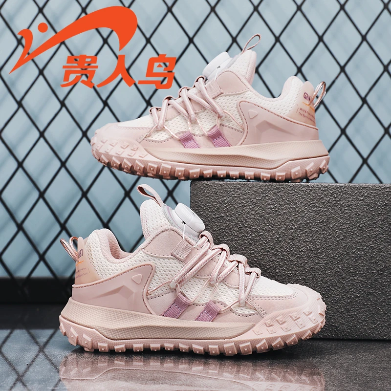 贵人鸟儿童秋季中大童网面透气时尚运动鞋GRN23091A