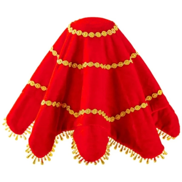 手绢花舞蹈手绢二人转专业加厚东北扭秧歌成人手帕演出跳舞八角巾