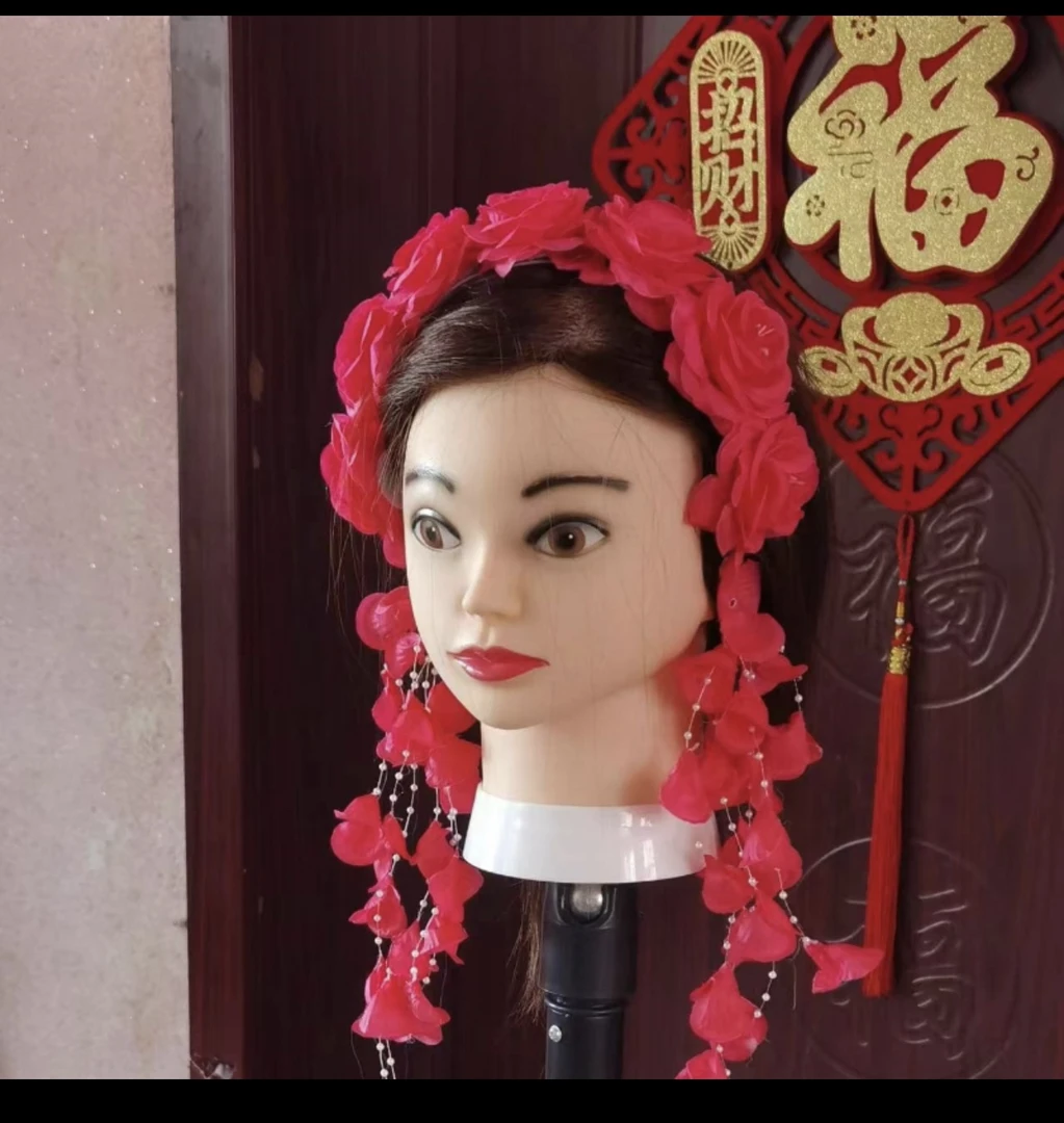 秧歌舞蹈花环新款