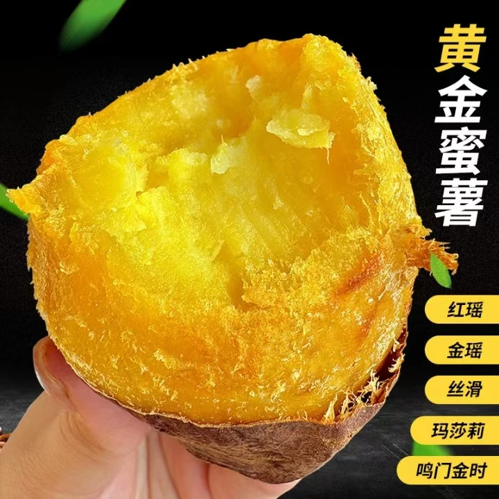 黄金榴莲蜜薯3/4.5斤新鲜红薯丝滑香甜地瓜好吃健康