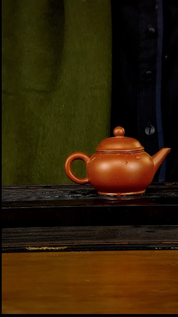 【闪购商品】紫砂茶壶100cc内紫外红水平26