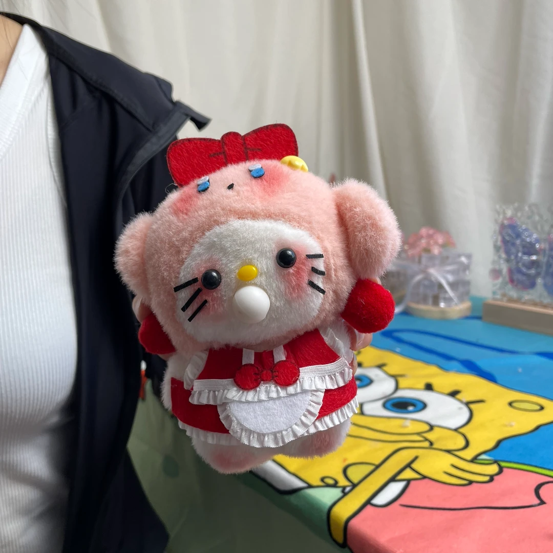 【咕哆哆】卡比Kt喵DIY录音吐泡泡公仔挂饰礼物