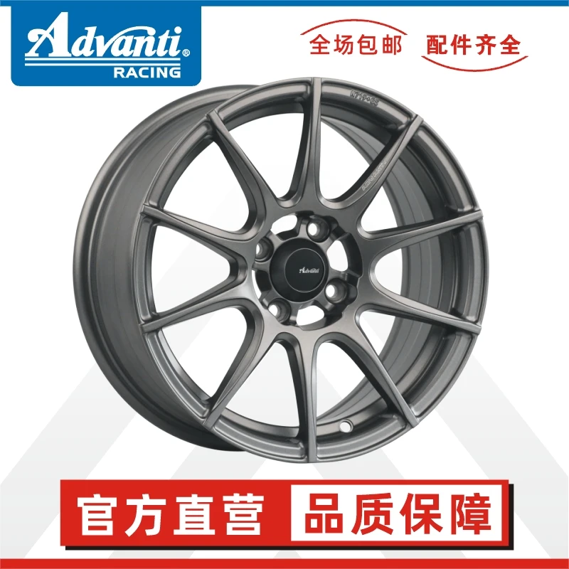 雅泛迪轮毂 N719GS 15寸 4X100 旋压轻量化 飞度/致炫/雨燕等
