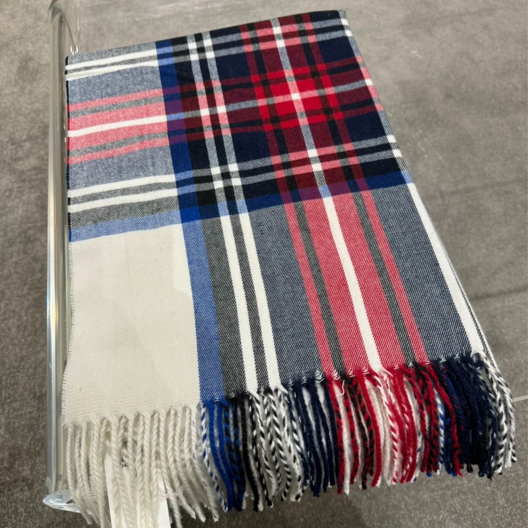 【预售】POLO RALPH LAUREN经典时尚百搭格纹长围巾美国直邮