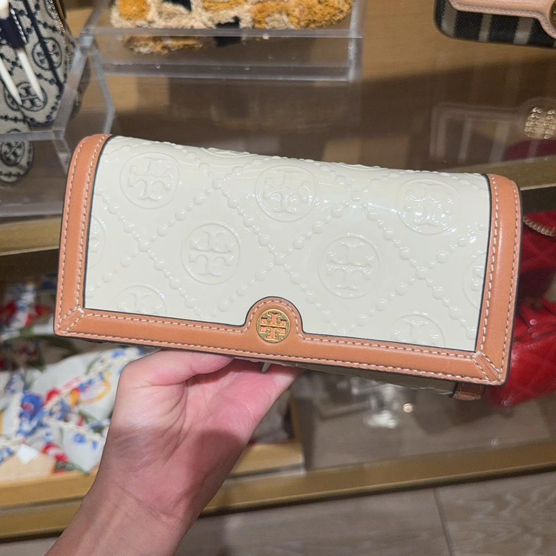 【预售】ToryBurch/汤丽柏琦专柜店内现采拼色woc斜挎包136233