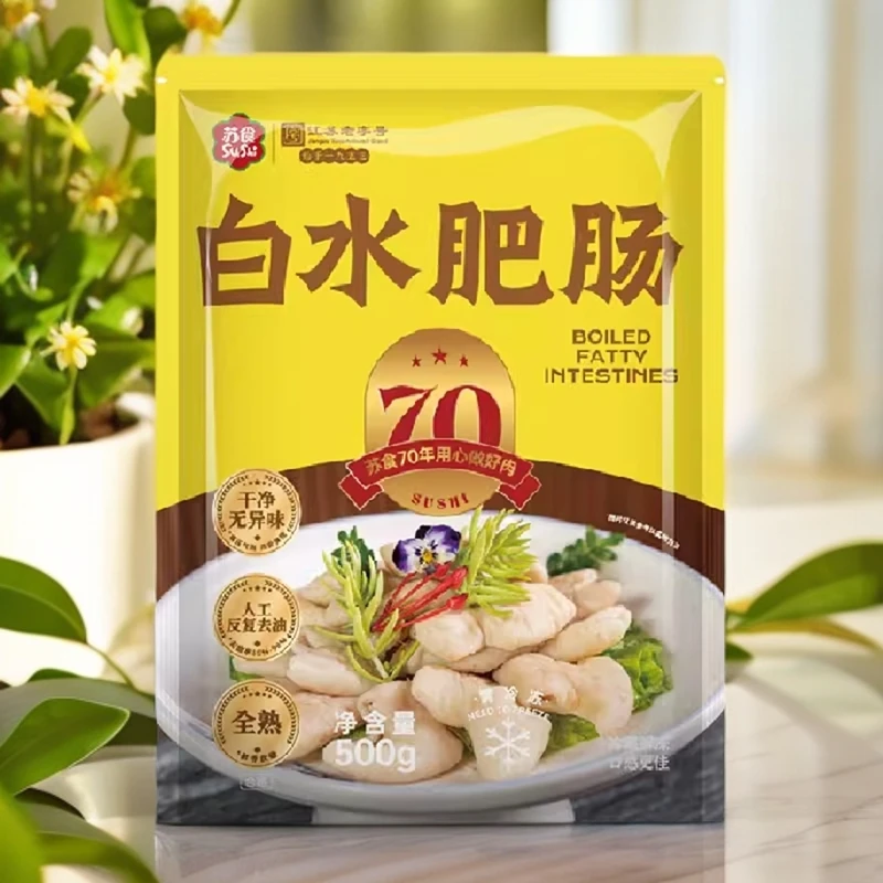 SUSHI/苏食白水肥肠_500g/*3袋干净卫生