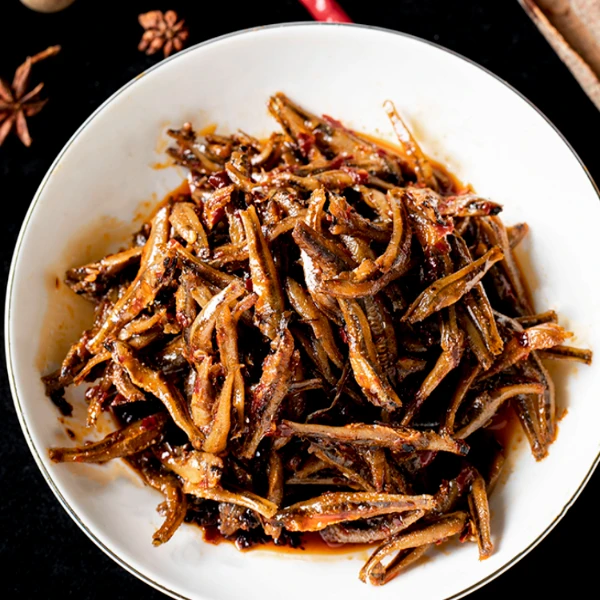 香辣小鱼仔香辣口味追剧小吃开袋即食湖南100g湖南手工休闲麻辣现