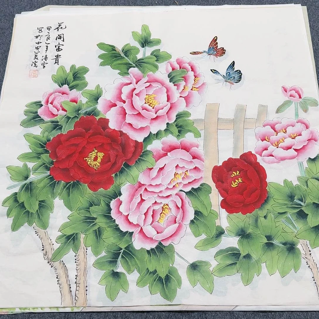 尺寸70*70 （厘米）精品作品欣赏