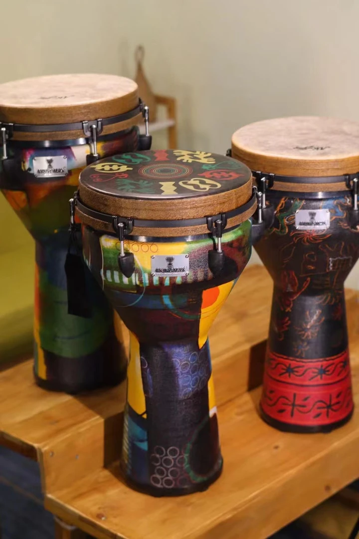 玛雅老陈指定款GLAO 格里奥 图腾12寸非洲鼓 赠送会员课程