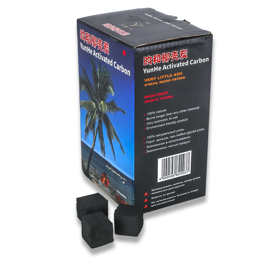 阿拉伯水烟碳方块碳烧烤碳佛道碳香薰碳水烟筒烟壶配件