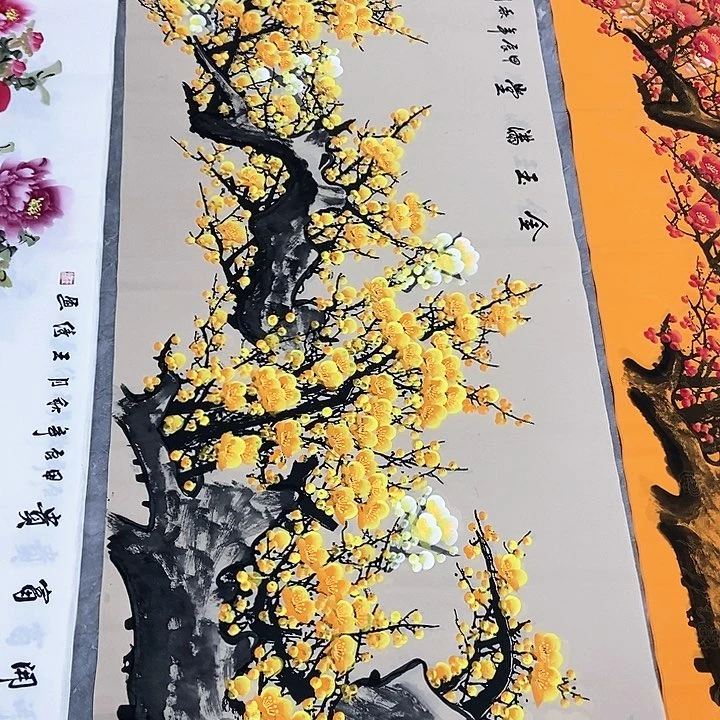 三个张画廊直播间!