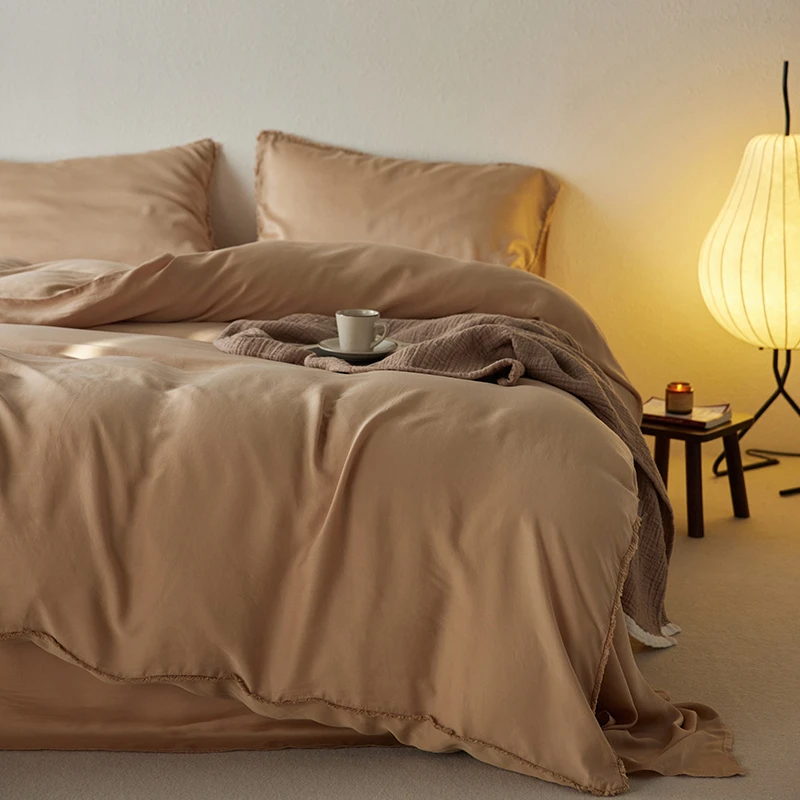 夏季超柔软莱赛尔天丝丨四件套冰丝凉感床单被套软糯裸睡夏季床品