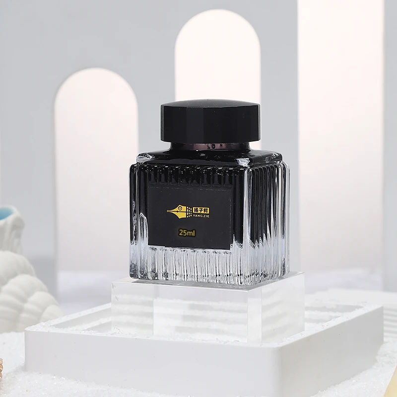 （双11粉丝福利）017扬子鳄25毫升非碳素黑色墨水2瓶破损请联系客服