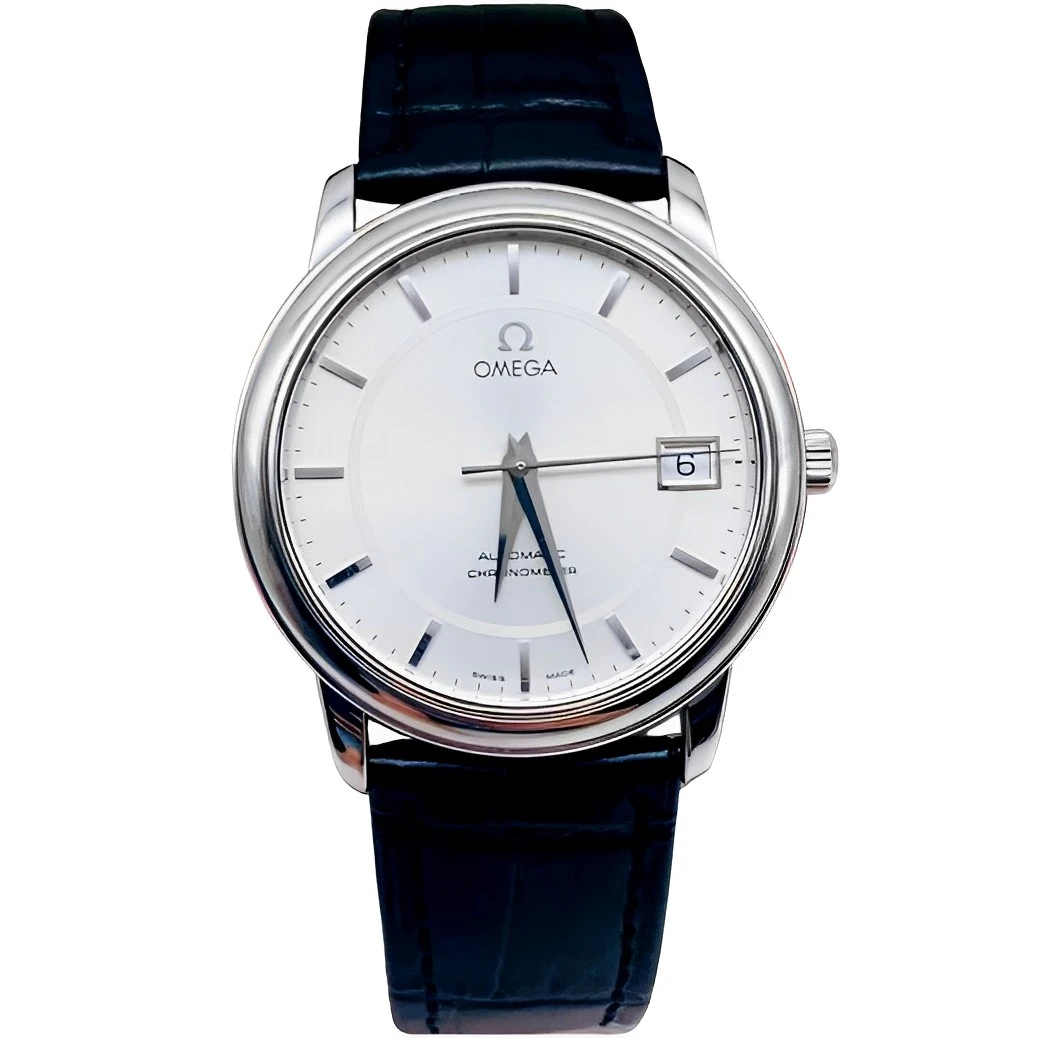 95新 Omega/欧米茄 34.5盘 欧米茄蝶飞 经典气质自动机械男女腕表