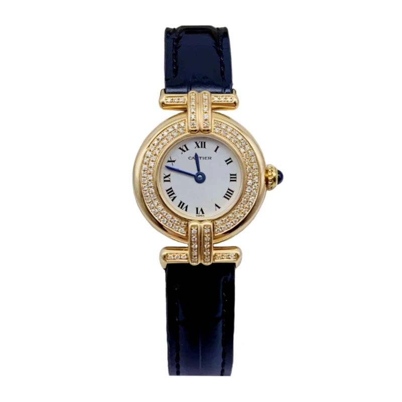 95新 Cartier/卡地亚 卡地亚 24mm 18k纯金 小旋风石英女士腕表