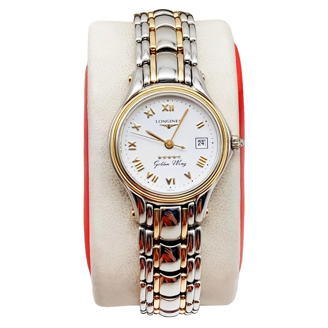 95新 Longines/浪琴 26盘 浪琴 五星上将 经典女款 石英 女士腕表