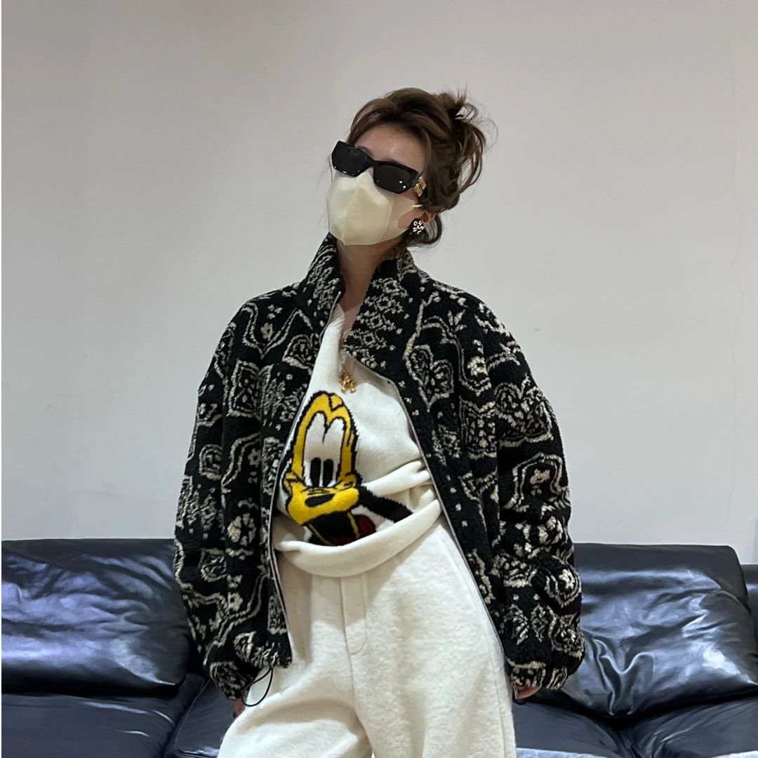 YOON深圳原创【茉莉浮岛】设计感开衫外套【WT24-81206】