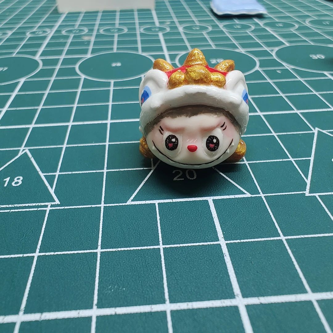 醒狮改娃  dimoo  立体模具diy创意手工手绘娃娃工具