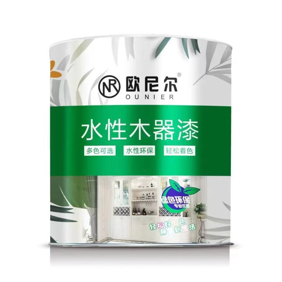 家用水性木器漆自刷室内外门窗白色旧家具衣柜木门窗翻新漆免打磨