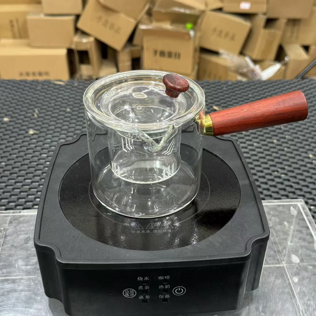 【闪购商品】高硼硅侧把玻璃煮茶壶+电陶炉