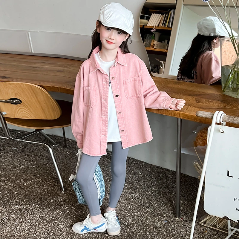 儿童外套2024新款中大童潮流外套TM10024