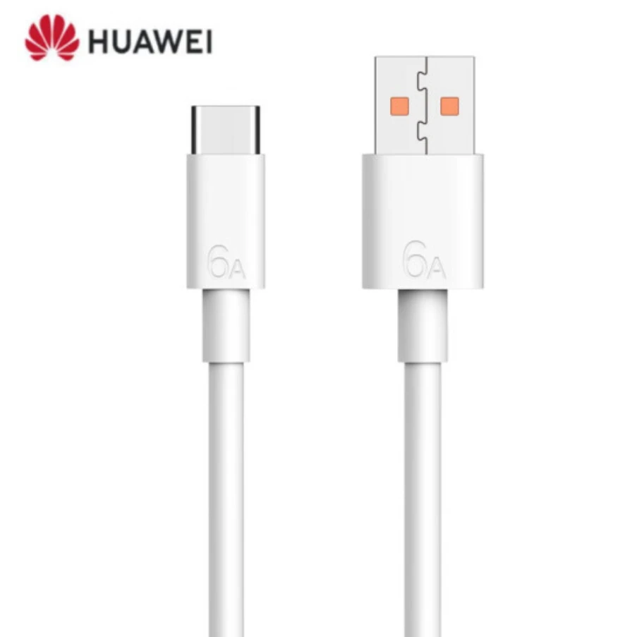 99新  Huawei/华为 6A原装数据线 66W充电器适用快充USB转TypeC