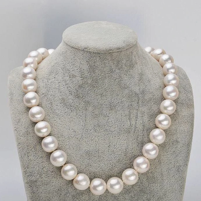 长款珠珠毛衣链项链近圆微瑕冷白光优雅百搭送婆婆送妈妈高端礼物