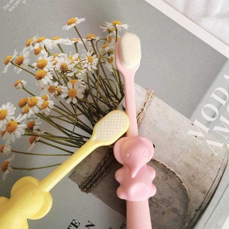 I MaMa儿童绒感/卡通万毛超软护龈牙刷1-3岁