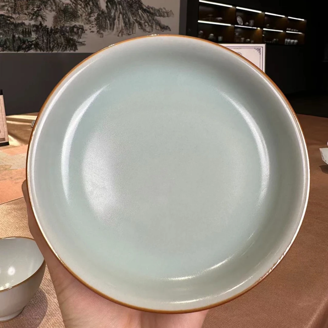 瓷/李善明天青色壶承