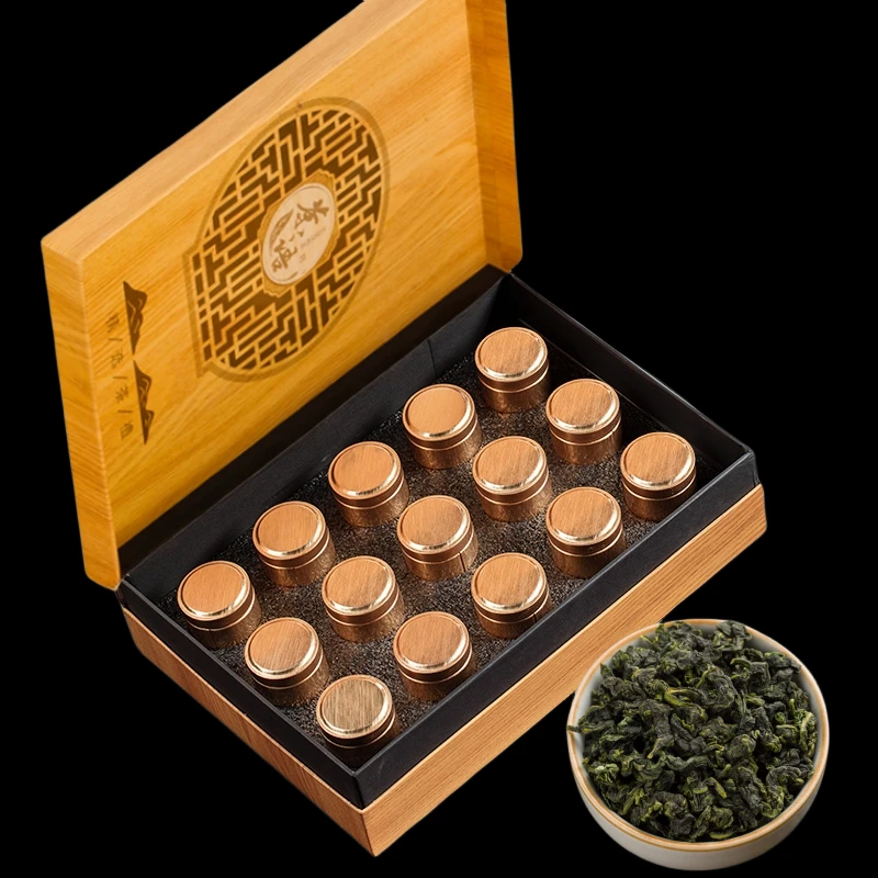 安溪正宗铁观音茶叶新茶兰花浓香型乌龙茶罐装礼盒装节日送礼佳品