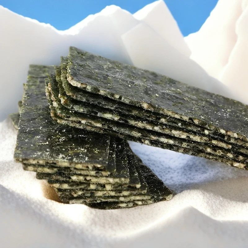 星贝夹心海苔营养开袋即食优质6g独立包装非油炸味道鲜香调味网红