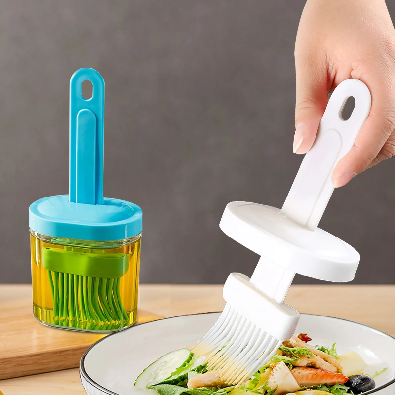 油刷带瓶厨房家用烙饼耐高温神器烧烤刷子烘焙食品刷油瓶抹油壶刷